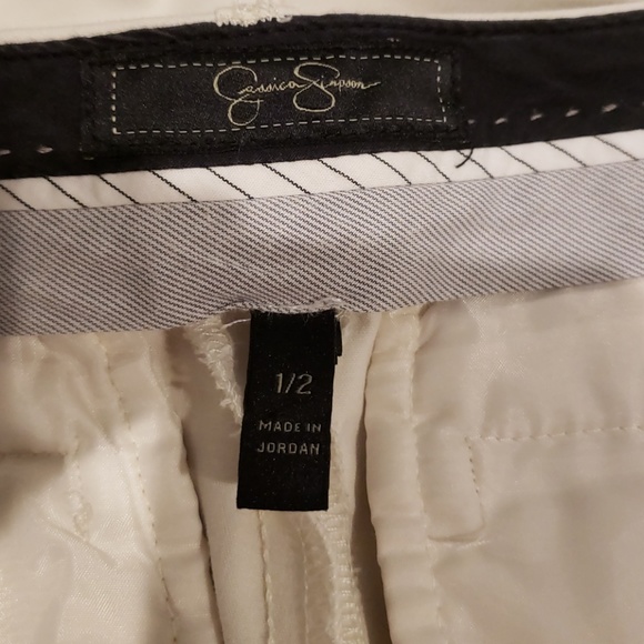 💥Jessica Simpson flare bottom off white pants - Picture 4 of 6
